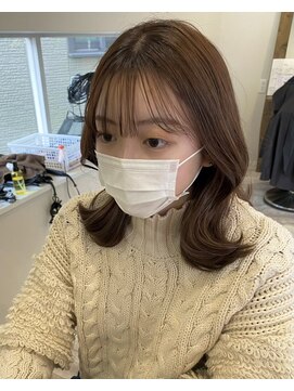 シキ(C key) 透明感カラー × くびれヘア