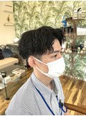 波打ちパーマ