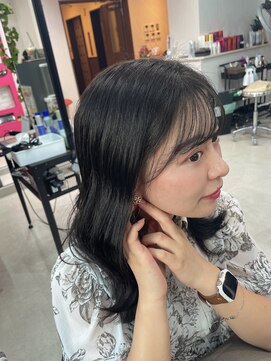 ヘアリゾートユア 新大久保店(hair resort YuA) ブルーアッシュ