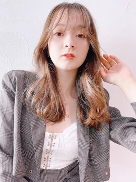 アイティーバイアルバム 下北沢店(IT by ALBUM) 韓国風くびれヘアまろベージュ_グレージュカラー_49000