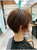 立体感のあるバックフォルム☆レディースショート