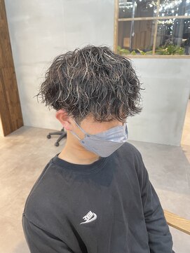 アンジェリカ 広島駅前店(ANGELICA) 【angelica__macha】メンズ波巻きパーマ