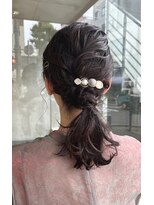 ニカイ(2F)&nbsp;編みおろし/ヘアセット/三宮/神戸