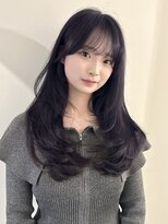 ユニコ(unico)&nbsp;韓国風/レイヤー/小顔/前髪/ブリーチなし/透明感