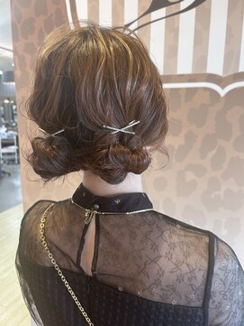 ディルガ ワッセ店(DILGA) お呼ばれツインアレンジ