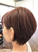 ピンク系ショート