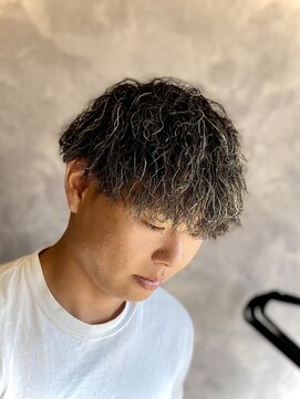 ヘアー クリエイト 縁(Hair Create en) メッシュ×ツイスパ