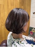秋カラーボブ