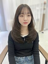 ハピネス 梅田茶屋町店(HAPPINESS)&nbsp;韓国くびれロング レイヤーオルチャン小顔前髪 艶髪 髪質改善