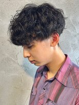 ニアウ 伊勢崎連取店(Niau)&nbsp;波巻きスパイラルパーマツイストスパイラルパーマシャドウパーマ