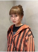 黒髪/ボブルフ/ネビージュ/小顔/ワンレン/梅田/髪質改善/前髪