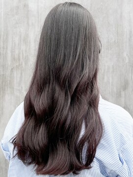 チョビー(Chobii) 表参道/ロングヘア/暖色系カラー/レッド/ブラウン/大場44