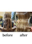 髪質改善カラーエステ