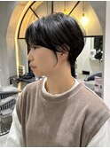 黒髪ボブルフネビージュ小顔ワンレンスペインカール大宮