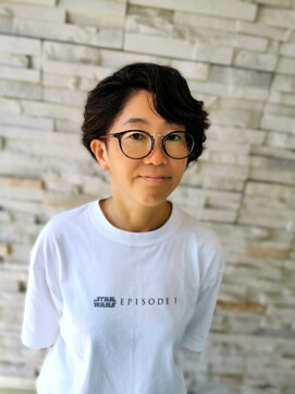 ドゥージングヘアースクラッチ(Dozing Hair Scratch) 動静アシメツーブロック