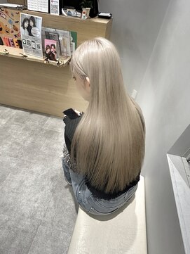 アヴァンス 京橋店(AVANCE) ハイライトカラーミルクティーベージュケアブリーチダブルカラー