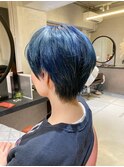 コバルトブルー×ショート