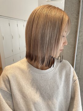 ジーナ 流山おおたかの森(Zina) ボブ×エンドカラー［Zina流山おおたかの森］