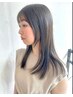 ナチュラルケアストレート+ブロー（癖を解消、まとまる美髪に）14630～