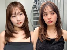 フォト 新宿三丁目(foto)の雰囲気（レイヤーカット×透明感カラーが大人気！扱いやすさが◎レイヤー）