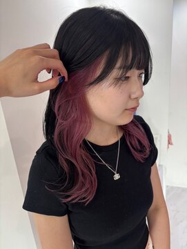 モナバイルーブル(MONA by Louvre) 【MONA】インナーカラー/ピンクカラー/暖色カラー