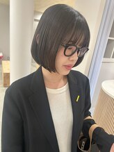 エーライン美容室(A-line)&nbsp;肩上ボブ