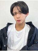 黒髪ショートカット◎刈り上げ爽やかメンズ