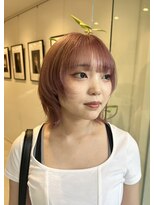 シアン 矢場町店(CYAN.)&nbsp;ワンブリーチでつくるハイトーンピンク♪