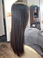 トゥルートラスト アン 下石田店(True Trust un)&nbsp;ダークグレージュ＊ツヤ髪ストレート20代30代＊ハイレイヤー