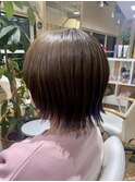 外ハネショートボブ
