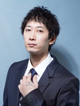 アルファ 新宿(alpha) ニュアンスパーマ/シャドウパーマ/メンズ/センターパート[新宿]