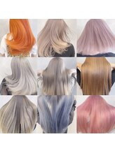 ダブルカラーで周りと差をつけるおしゃれヘアスタイルに★【難波/なんば】