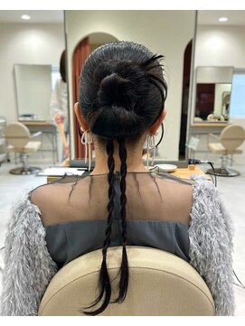 サボ(sabo) 韓国ヘア/顔まわり/韓国レイヤー/前髪カット/小顔/韓国風