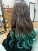 ブリーチカラー・グラデーションカラー・裾カラー・塩基性カラー