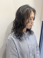 ウクラ バイ レシッド 池袋(uchla by rcid)&nbsp;ミディアムレイヤー☆ウェーブパーマ