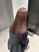 ニカ(NIKA)&nbsp;ツヤ感カラー × 髪質改善ロング×オージュア