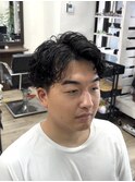 ニュアンスパーマで2WAYスタイル/メンズ/池袋