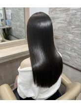 ラディシュ さがみ野(RADISH) 美髪ストレート×縮毛矯正♪前髪カット30代40代髪質改善