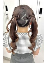 スタイル 横浜(STYLE) 上杉担当/推し活ヘアメイク/ツインリボンアレンジ