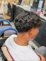 カットハウス パセリ サイドバックツイストスパイラルパーマ メンズ/バーバー