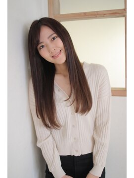 シグネット(signet) うるおい＆ツヤツヤ髪☆ストレートロングヘア