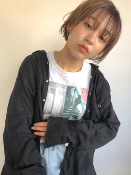 レス 伏見(LESS) LESS 透けバング×ショート