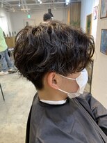 エルオム(EL.HOMME)&nbsp;【YUKI】センターパート×スパイラルパーマ