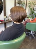 前下がりショートボブ