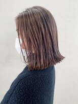 アイティー バイ アルバム 浦和店(IT by ALBUM) マロンベージュAラインボブかきあげロング_ba312962