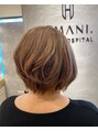 アマニ ヘアー ホスピタル(AMANI. HAIR HOSPITAL) 脱白髪染でグレーヘアもオシャレに★