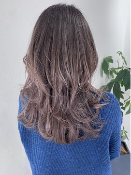 ベルム(Belme) 白髪ぼかしハイライト×ホワイトラベンダー