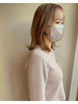 ツイギー 宮西店(TWiGGY) ハイトーンカラーと顔まわりレイヤー