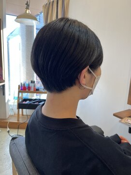 リブ(Lib) 【Lib】大人かわいい黒髪刈り上げショート