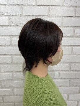 アッシュ 稲田堤店(Ash) ショートウルフ×外ハネ